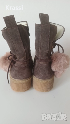 Кафяви боти Tamaris 37, снимка 2 - Дамски боти - 52024125