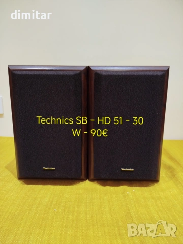 Тонколони TECHNICS SB - HD51, снимка 13 - Тонколони - 54251794