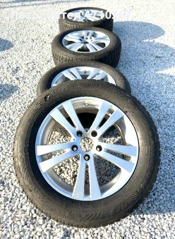 Джанти 17 от Mercedes 5x112, ET 35, 7.5J с гуми 225/60, снимка 2 - Гуми и джанти - 53843650