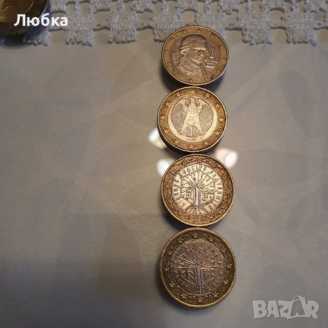 Различни евро монети, снимка 6 - Нумизматика и бонистика - 54008048