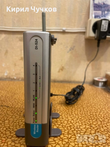 Продавам 802.11g Wireless Broadband Router DI-524, снимка 2 - Рутери - 52663181