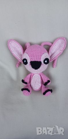 Плетена играчка Стич - Stitch, снимка 5 - Плюшени играчки - 45217840