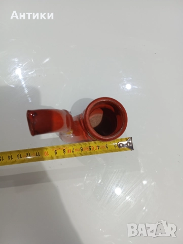 Керамична стара лула, снимка 3 - Лули - 52564101