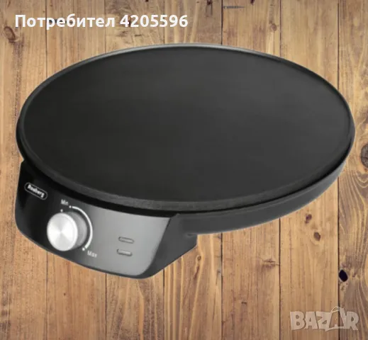 Уред за палачинки Rosberg R51323A, 1200W\30см., снимка 1