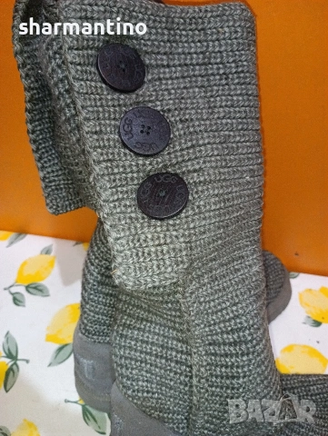 UGG Australia N 38 плетени високи ботуши, снимка 7 - Дамски ботуши - 53360369