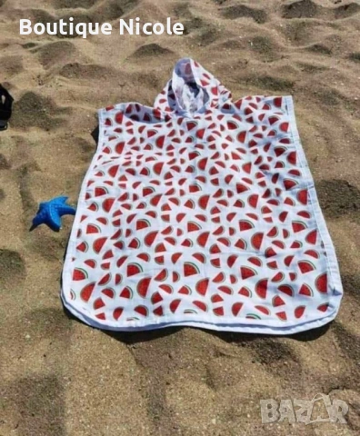 Пончо за плаж от муселин 