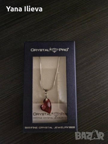 Колие със Сваровски/Swarovski сърце