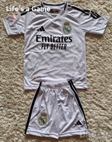 Детско - юношески футболен екип Реал Мадрид Белингам Real Madrid Bellingham , снимка 1 - Детски комплекти - 42635806