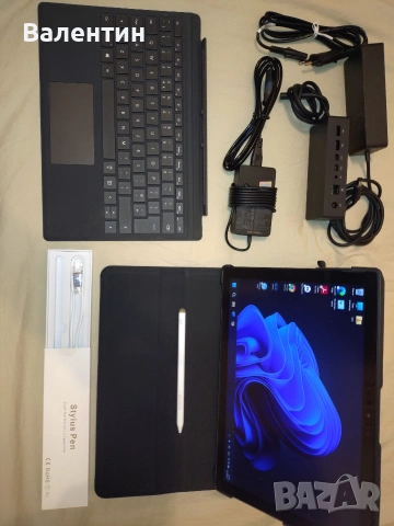 Microsoft Surface Pro 7, i7-1065G7, 16RAM, 256SSD, пълен комплект