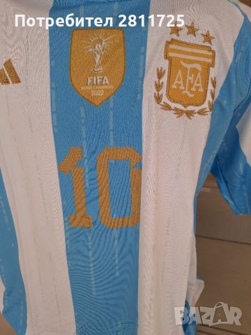 Тениска Меси Аржентина 2024, снимка 3 - Футбол - 46386538