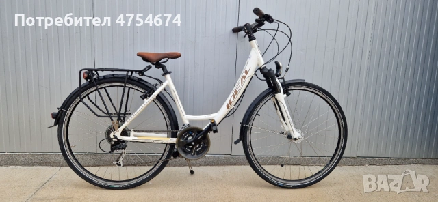 Дамски алуминиев велосипед IDEAL колело 28"