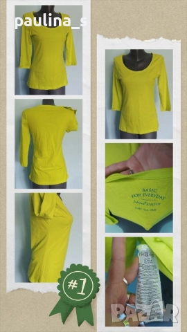 Три различни броя / Брандова блуза с дълъг ръкав "," H&M", снимка 12 - Блузи с дълъг ръкав и пуловери - 46917619