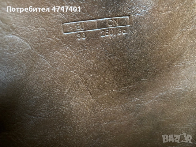 Ботуши от естествена кожа, дамски, Massimo Dutti, снимка 5 - Дамски ботуши - 53606503