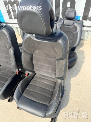 Седалки, кожен салон алкантара от Citroen DS5 2.0 BlueHDi 180 кс., двигател AHW (DW10FC), автомотичн, снимка 2 - Части - 53879301