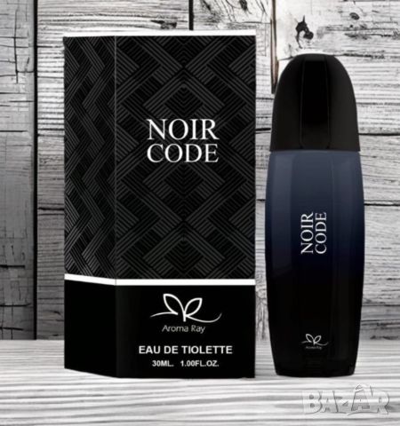 Тоалетна вода за мъже Noir Code Eau De Tiolette, снимка 1 - Мъжки парфюми - 46323523