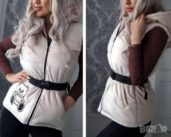 дамски елек Teddy bear 