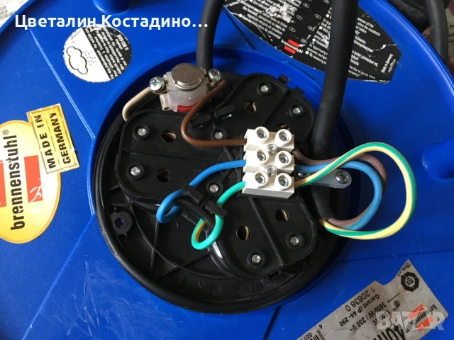 макара с удължител на марката "Brennenstuhl", снимка 8 - Други инструменти - 54050923