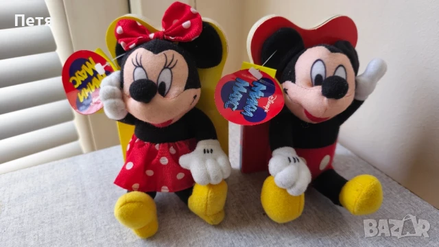 Комплект плюшени приказки Мики и Мини Маус