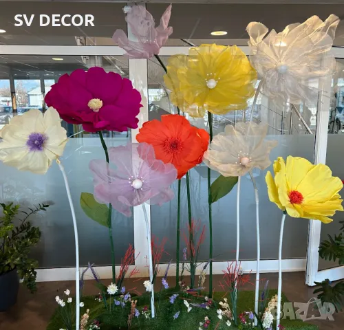 Светеща декорация "Цвете", снимка 3 - Декорация за дома - 49634965