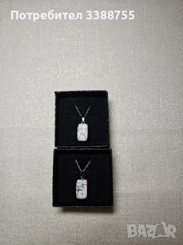 Ръчно изрботени сребърни колиета с естествени камъни, снимка 13 - Колиета, медальони, синджири - 53644827