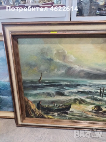 КРАСИВА АВТОРСКА КАРТИНА МАСЛЕНИ БОИ ВЪРХУ ПЛАТНО , снимка 5 - Картини - 53117754