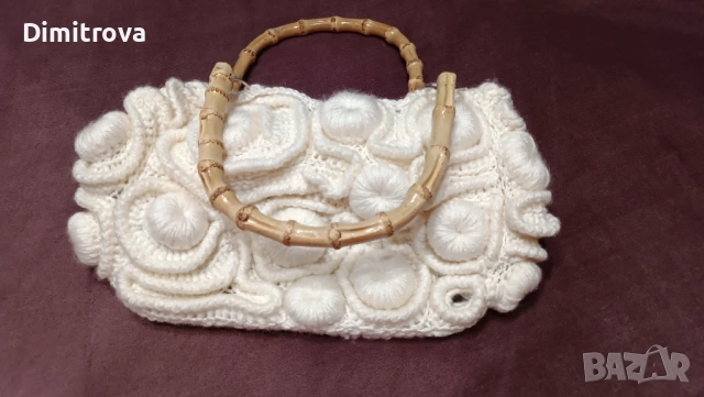 Плетена дамска чанта, снимка 10 - Чанти - 53139205