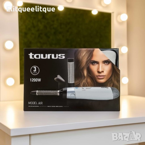 Taurus Model Air 1200W – Сешоар-четка за перфектна прическа у дома, снимка 2 - Сешоари - 52375334