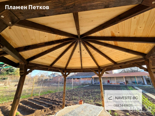 Изработка на Ветроупорни завеси, Врати за навеси, Беседки и Навеси!, снимка 15 - Ремонти на къщи - 54147161