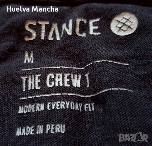 STANCE The Crew t-shirt , снимка 2 - Тениски - 50930637