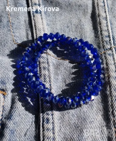 Сетове от 2 гривни от мъниста от стъкло. Бижута Луди гъби. Ръчна изработка., снимка 1