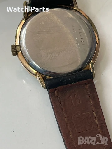 Стар часовник certina швейцарски с позлата, снимка 5 - Мъжки - 51038477