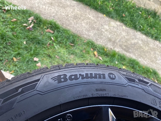 4бр. Зимни гуми 225/50/17 Barum Polaris 5 98V XL DOT1823, снимка 5 - Гуми и джанти - 52440912