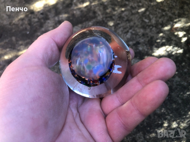 старо преспапие "30г. ЦСКА", снимка 6 - Антикварни и старинни предмети - 53473649