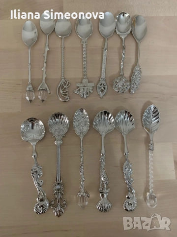 Лъжички, снимка 4 - Прибори за хранене, готвене и сервиране - 52003933