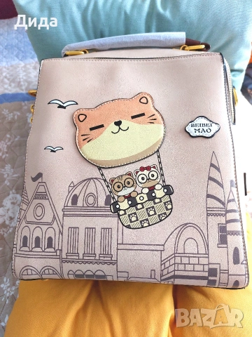НОВА дамска раница с мечета, снимка 7 - Раници - 53766588