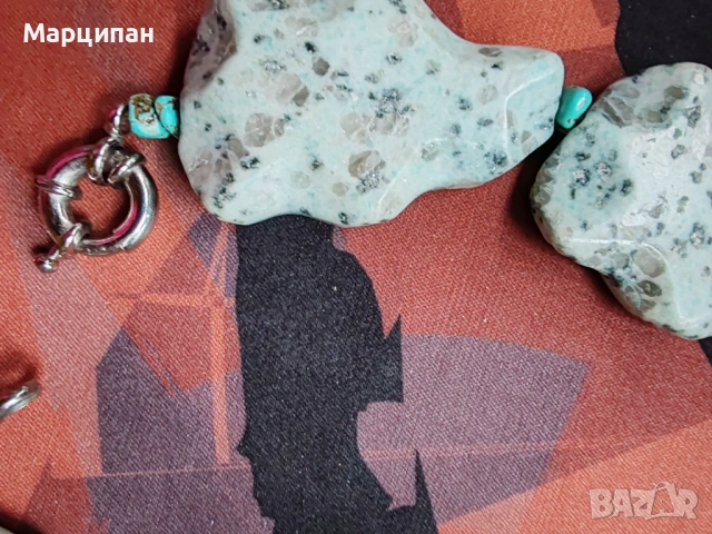 Колие от камъни, снимка 2 - Колиета, медальони, синджири - 53147709