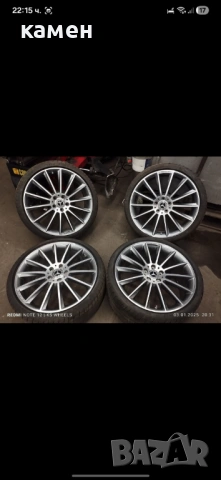 Оригинални AMG джанти с гуми 20" Mercedes E класа W213 W212  , снимка 9 - Гуми и джанти - 53639185