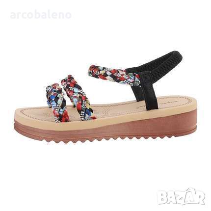 Дамски сандали на клин, 4цвята , снимка 10 - Сандали - 45770411
