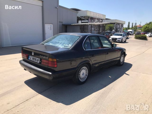 BMW 524 TD 116 к.с. 1992 г. седан , ръчни скорости, снимка 5 - Автомобили и джипове - 45478664