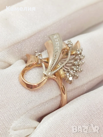 Руско злато , снимка 2 - Пръстени - 52943221