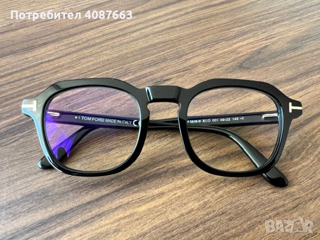 Диоптрични рамки Tom Ford FT 5846-B 001, снимка 3 - Слънчеви и диоптрични очила - 45592964