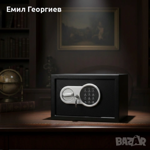 Сейф за ценности с цифрово заключване – 8,5L, 16L и 26L, батерии и монтажни болтове включени, снимка 5 - Други стоки за дома - 53230182