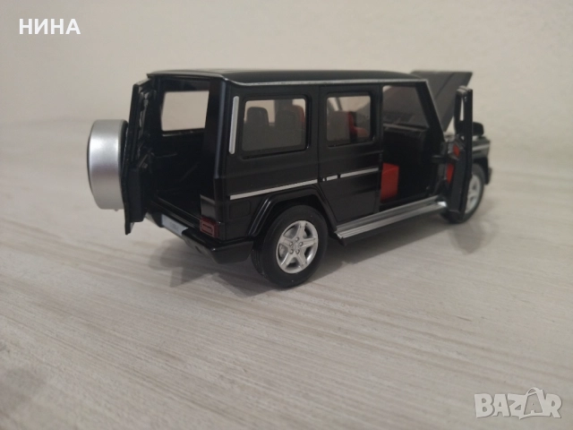 Метална количка Mercedes- Benz G 350d !!!, снимка 4 - Колекции - 52380787