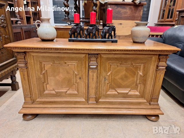 Комод, скрин, бюфет, шкаф дъб, снимка 1