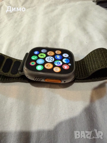 Apple Watch Ultra 2 49mm Titanium – като нов, пълен комплект, снимка 5 - Аксесоари за Apple - 53939174