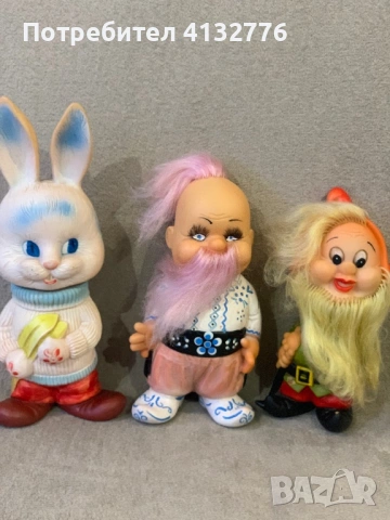 Продавам гумени играчки от съветската епоха. 