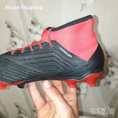 бутонки  Adidas Predator 18.2 Fg M  номер 40 ,5-41, снимка 12 - Футбол - 41316321