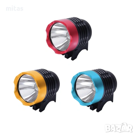 Предна USB светлина за велосипед Skorpion AFL-251 – CREE XML-T6, Color, снимка 2 - Аксесоари за велосипеди - 41469663