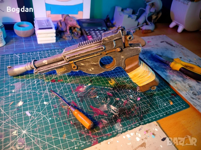 Star Wars Междузвездни войни реквизит пистолет, снимка 7 - Колекции - 54124177