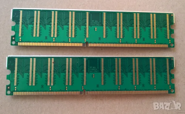 kit DDR 2x512mb ddr400 с радиатори, снимка 2 - RAM памет - 46989895